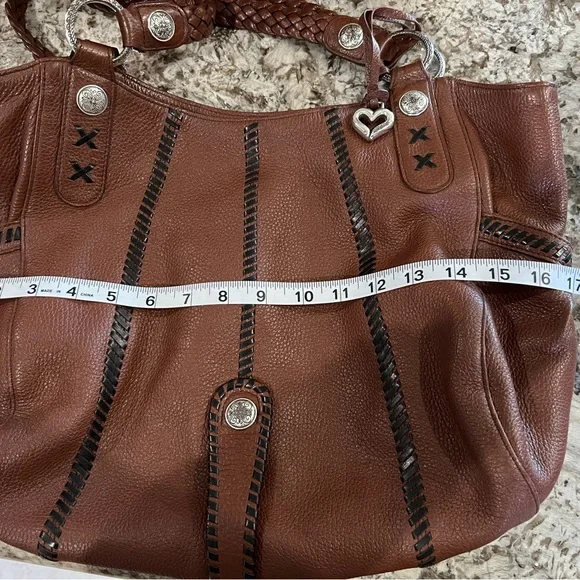 Brighton Brown Leather Women's Bag. JUST REDUCED!!! - Picture 10 of 12